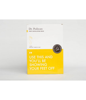 Носочки для педикюра с ароматом лимона Dr. Pedicure Lemon, 1 пара