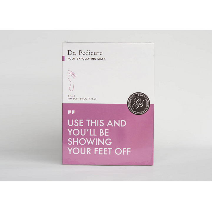 Носочки для педикюра с ароматом лаванды Dr. Pedicure Lavender, 1 пара
