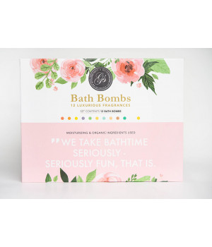 Набор бомбочек для ванн Bath Bombs, 12 шт