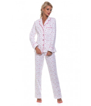 Пижама с длинным рукавом и брюками Délicate (PM 1401)