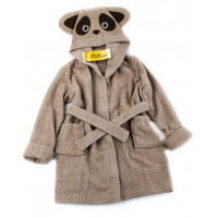 Детский махровый халат Brown Panda (PECHE MONNAIE France 7)