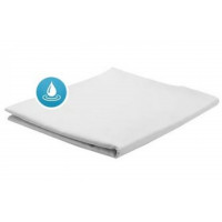 Простынь АкваСтоп на резинке трикотаж 100%хлопок (110гр+30гр TPU) Вальтери 140x200