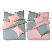 Постельное белье однотонное сатин Сайлид L-9 евро