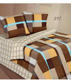 Постельное белье поплин Экзотика 598 семейное