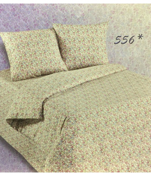 Постельное белье поплин "Экзотика" 556* КПБ 1.5 сп.