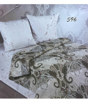Постельное белье поплин Экзотика 596 1.5 спальное