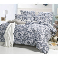 Постельное белье поплин "Сайлид"A-169 КПБ евро 