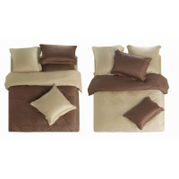 Постельное белье однотонное сатин Сайлид L-5 евро