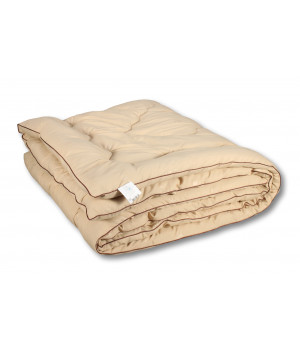 Одеяло из верблюжьей шерсти Альвитек "САХАРА-Эко" 140х205 классическое-всесезонное
