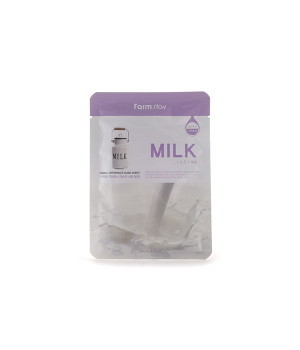 Тканевая маска для лица с молочными протеинами, 23мл, FarmStay